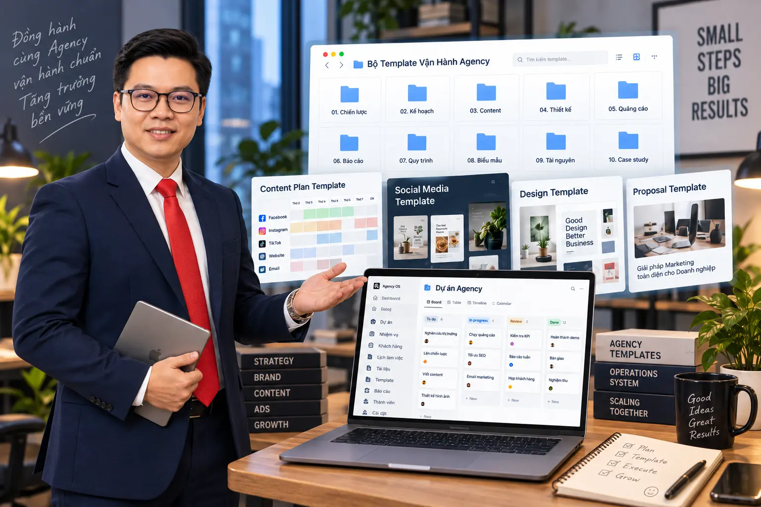 Bộ template vận hành chuẩn Agency
