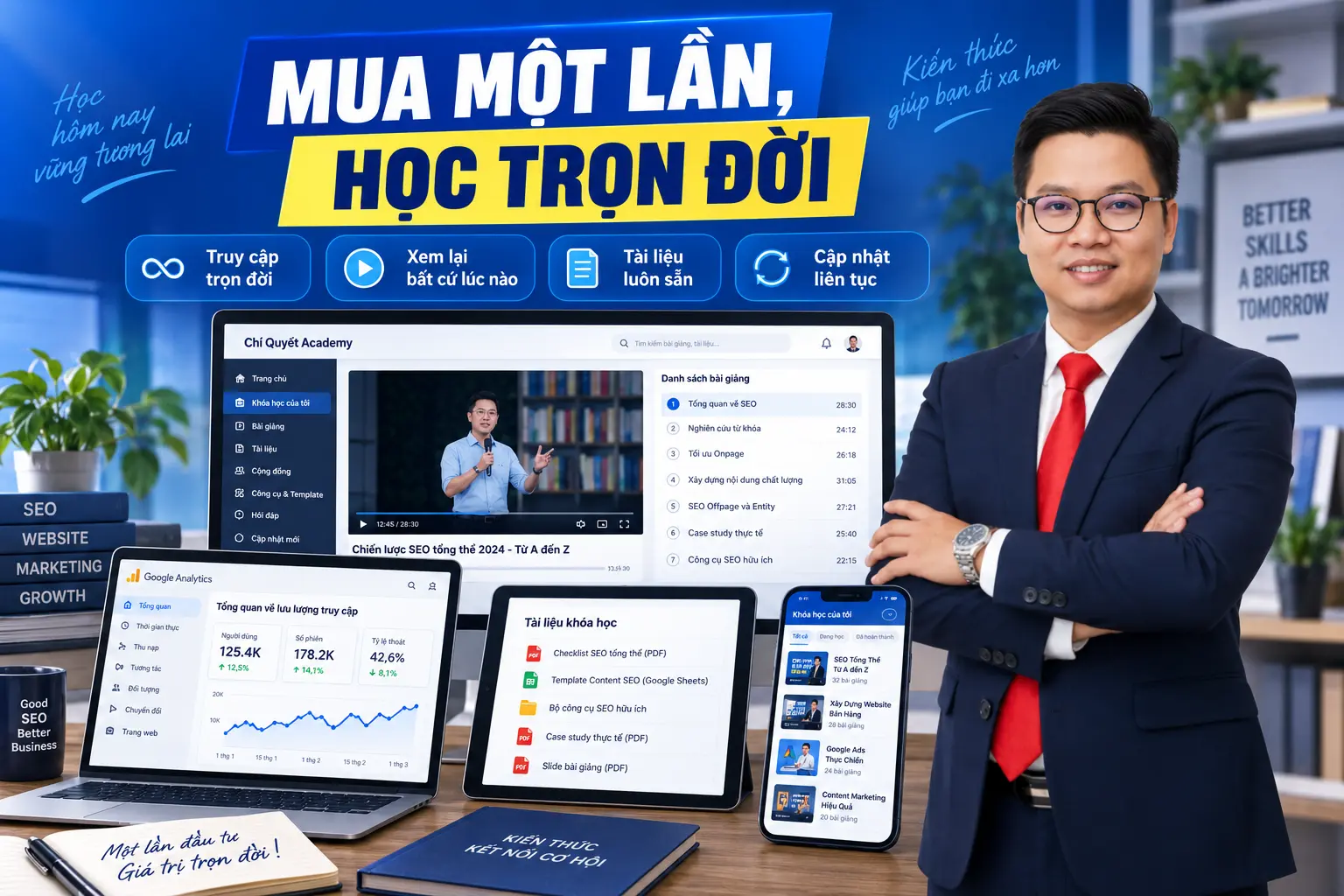 Mua một lần, học trọn đời